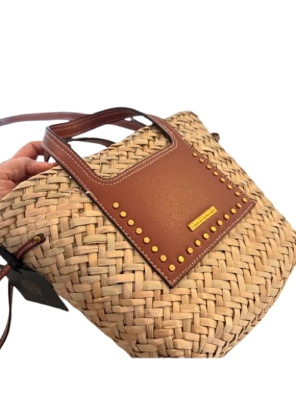 š- House of Harlow 1960- Woven Straw
Crossbody/Satchel Bag. NWT - Picture 6 of 9
